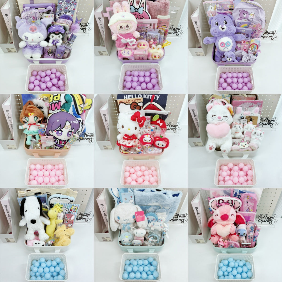 Kawaii Lucky Scoop 14-inch Suitcase Set