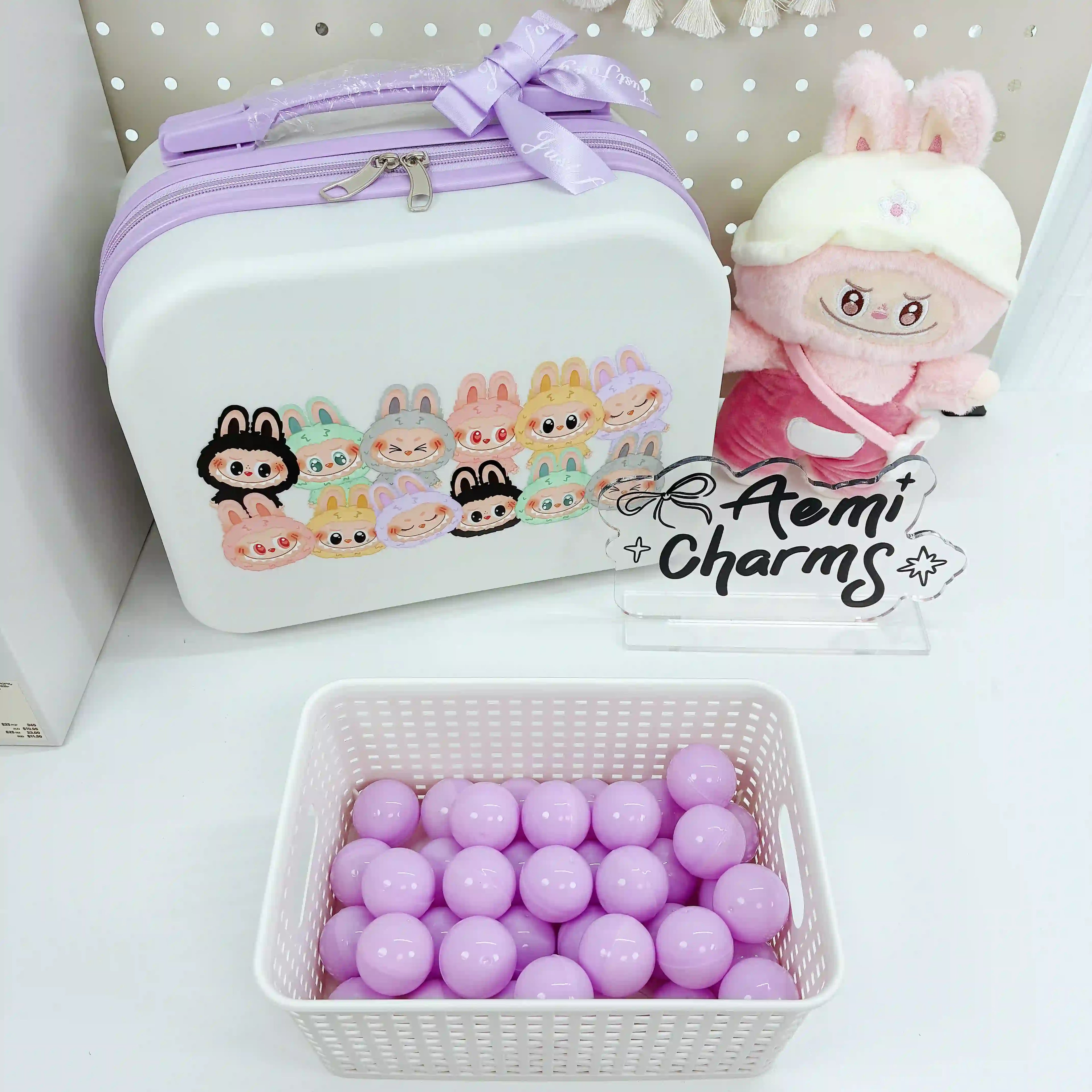 Kawaii Lucky Scoop 14-inch Suitcase Set