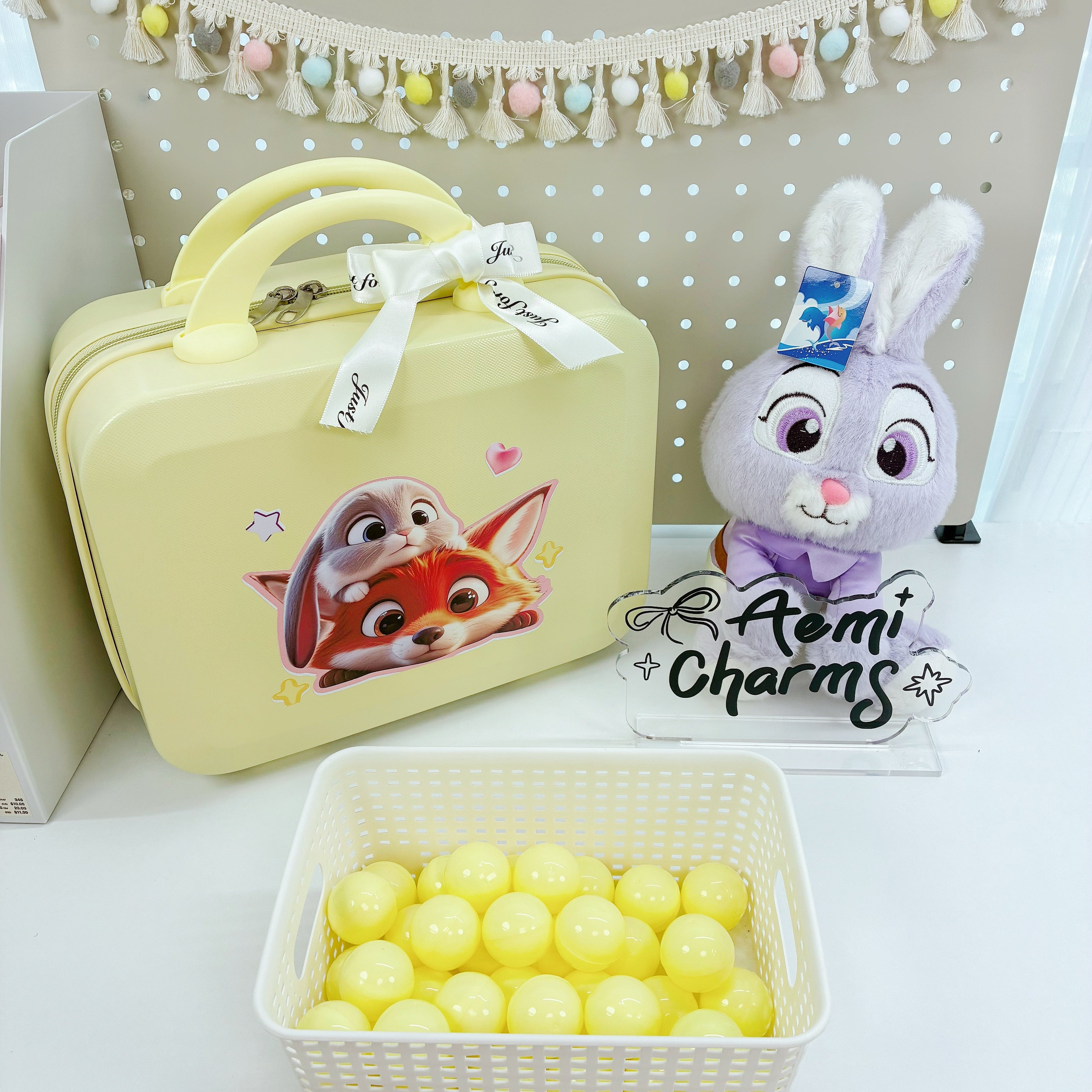 Kawaii Lucky Scoop 14-inch Suitcase Set